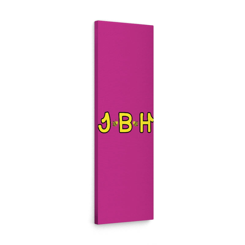 Dark Pink Canvas Gallery Wraps - JBH Yellow