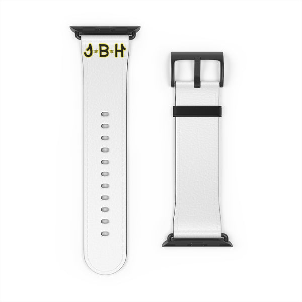 White Watch Band - JBH