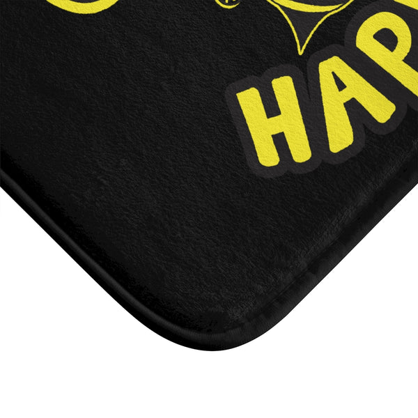 Black Bath Mat - JBH Original