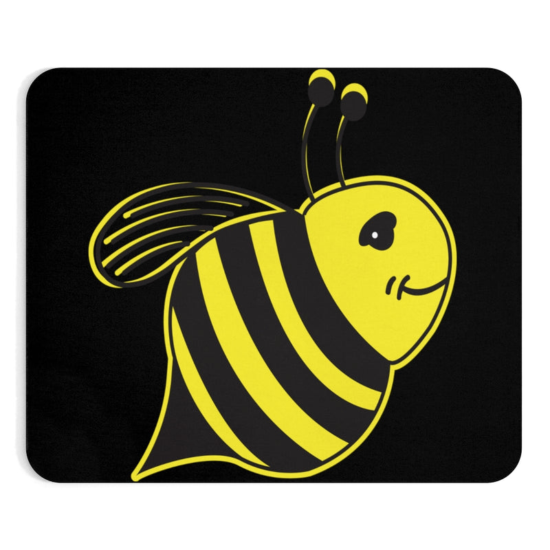 Black - Mouse Pad - Bee