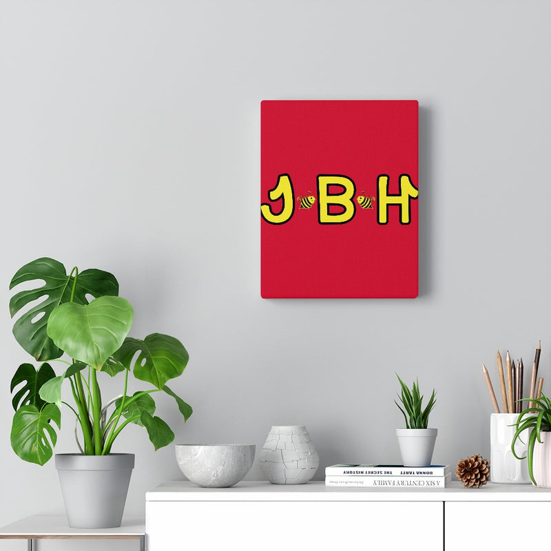 Red Canvas Gallery Wraps - JBH Yellow