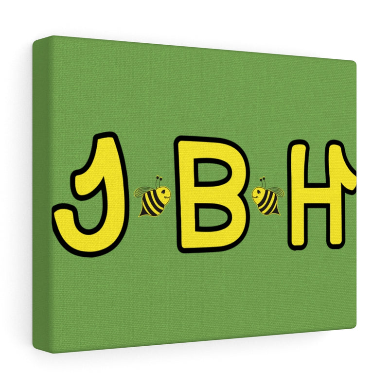 Green Canvas Gallery Wraps - JBH Yellow