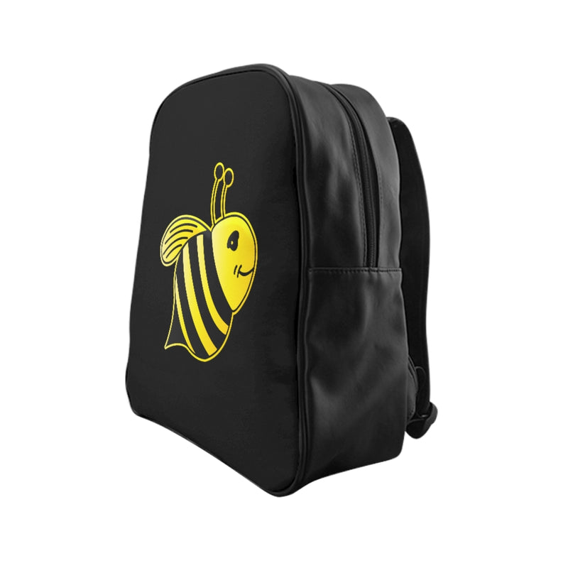 School Backpack - Black (Bee)