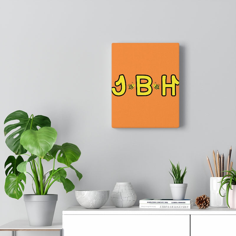 Orange Canvas Gallery Wraps - JBH Yellow