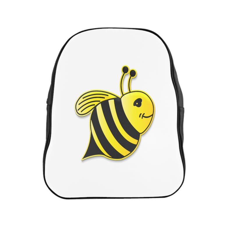 School Backpack - White (Bee)