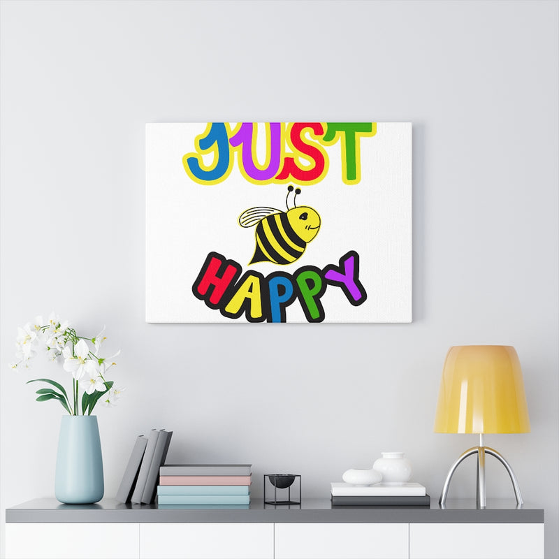 White Canvas Gallery Wraps - JBH Original Multicolor