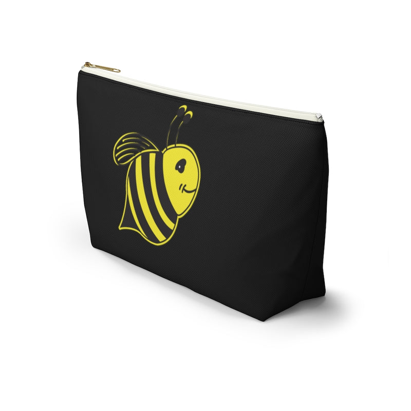 Black - Accessory Pouch w T-bottom - JBH Bee
