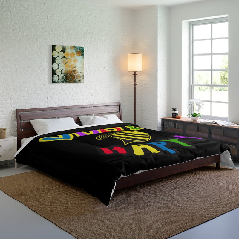 Black Comforter - JBH Multi-Color