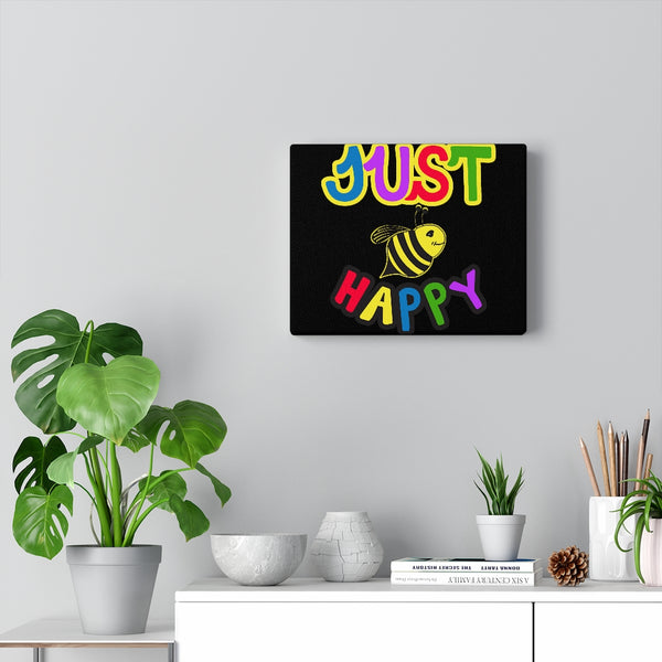 Black Canvas Gallery Wraps - JBH Original Multicolor