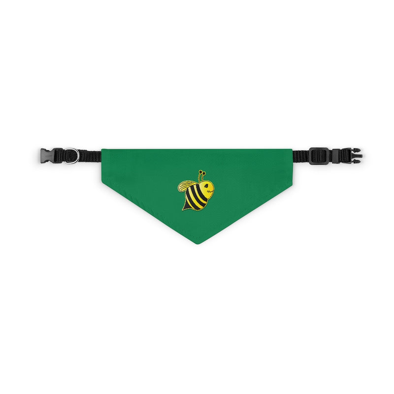 Pet Bandana Collar - Bee (Green)