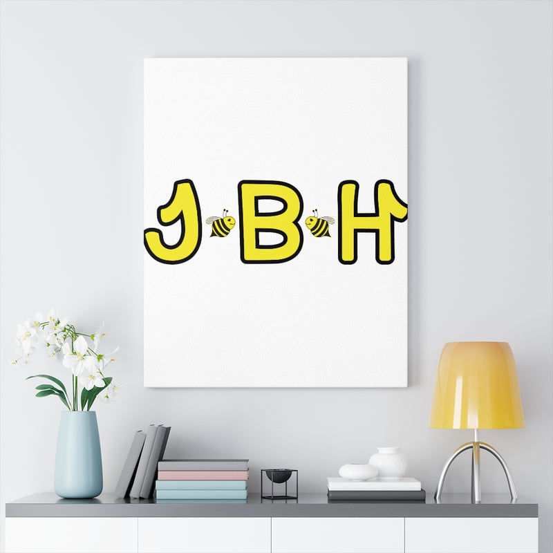 White Canvas Gallery Wraps - JBH Yellow