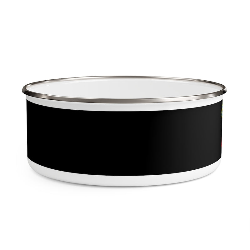 Black - Enamel Bowl - JBH Original Multicolor