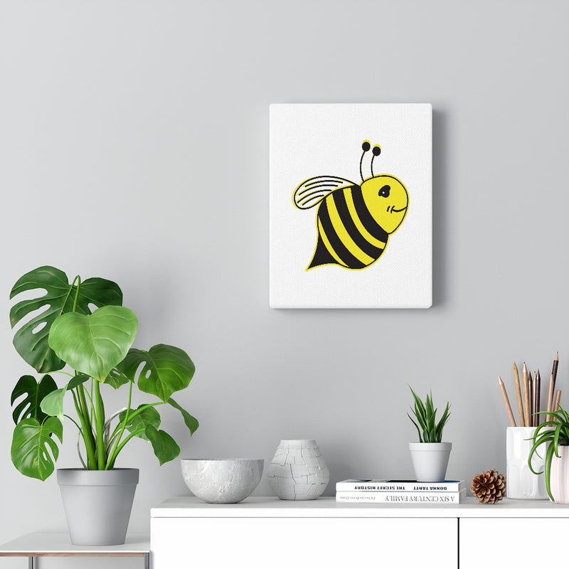 White Canvas Gallery Wraps - Bee