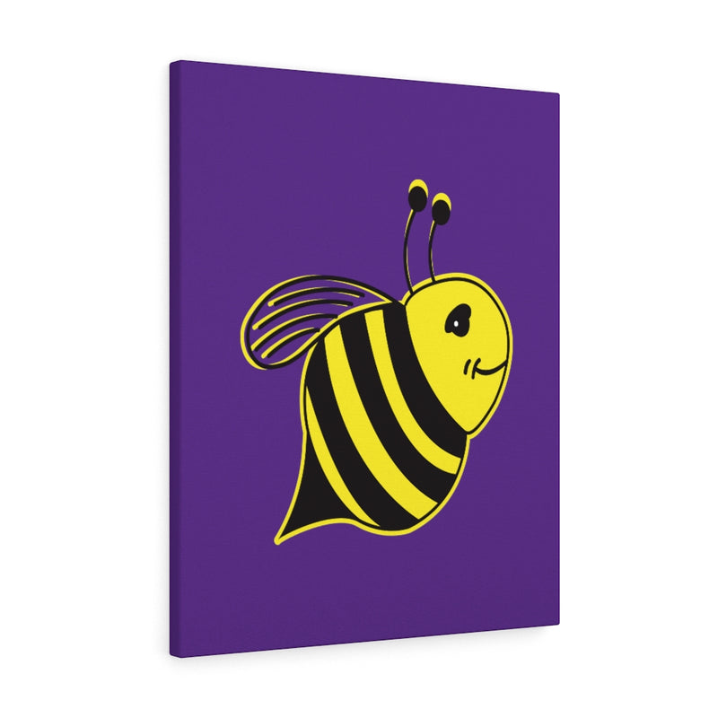 Purple Canvas Gallery Wraps - Bee