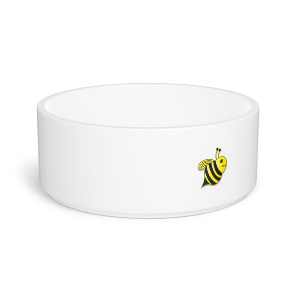 Pet Bowl - Bee (White)