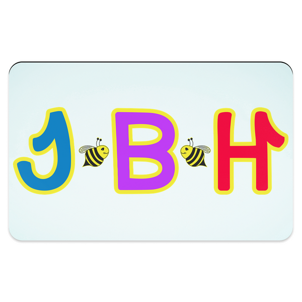Pet Placemats - JBH Multicolor Bee