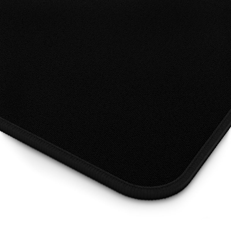 Black Desk Mat - Bee