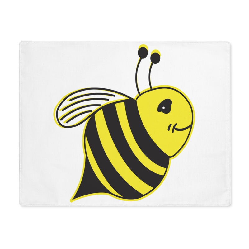 White Placemat - Bee