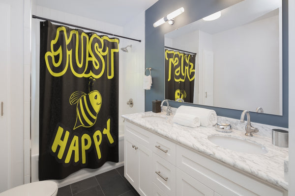 Black Shower Curtains - JBH Original