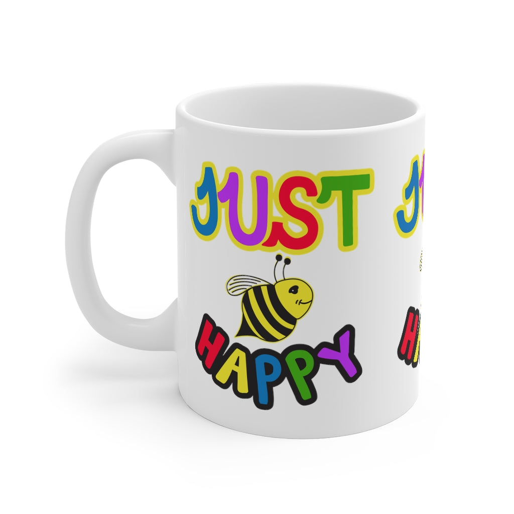 White Mug 11oz  - JBH Multi-Color