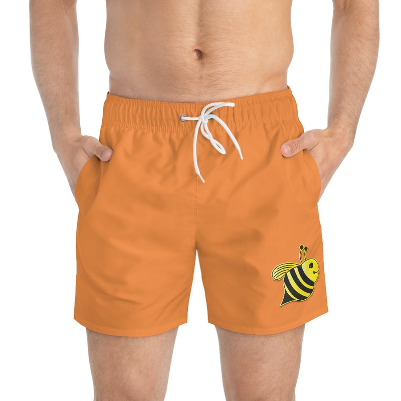 Swim Trunks - Bee (Orange)