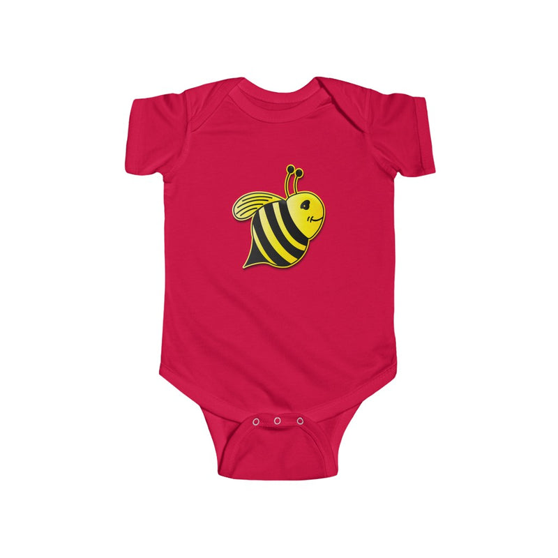 Infant Fine Jersey Bodysuit - Bee