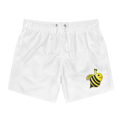 Swim Trunks - Bee (White)
