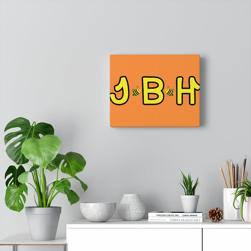Orange Canvas Gallery Wraps - JBH Yellow