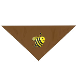 Pet Bandana - Bee (Brown)