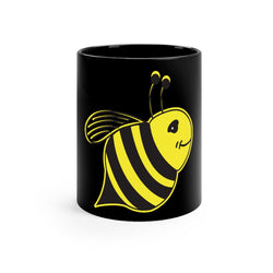 Black Mug 11oz - Bee