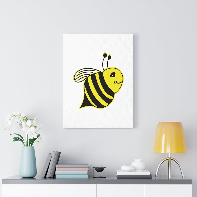 White Canvas Gallery Wraps - Bee