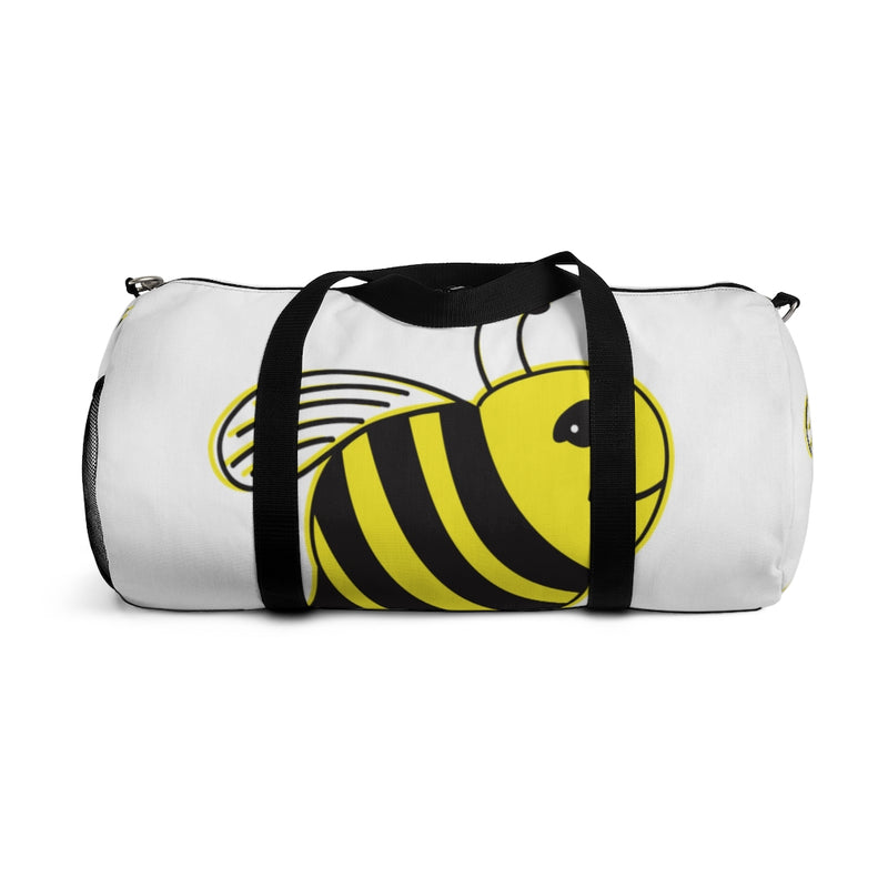 White - Duffle Bag - Bee