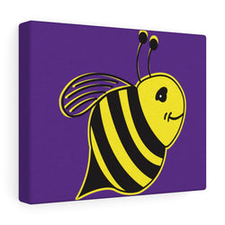Purple Canvas Gallery Wraps - Bee