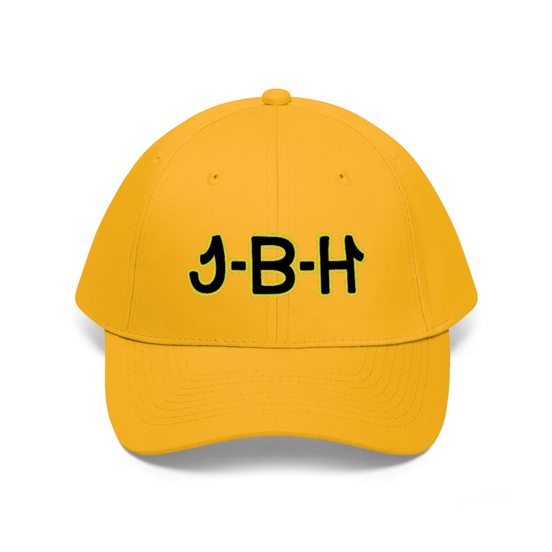Unisex Twill Hat - JBH Black