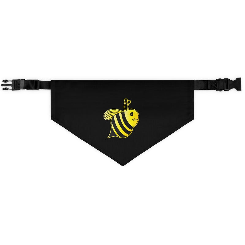 Pet Bandana Collar - Bee (Black)