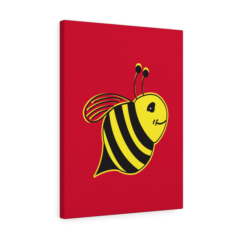 Red Canvas Gallery Wraps - Bee