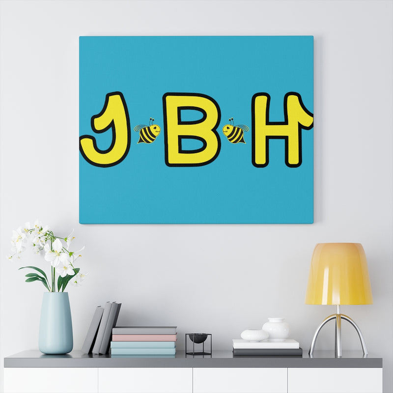 Turquoise Canvas Gallery Wraps - JBH Yellow