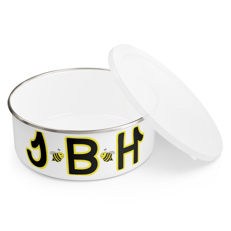 White - Enamel Bowl - JBH