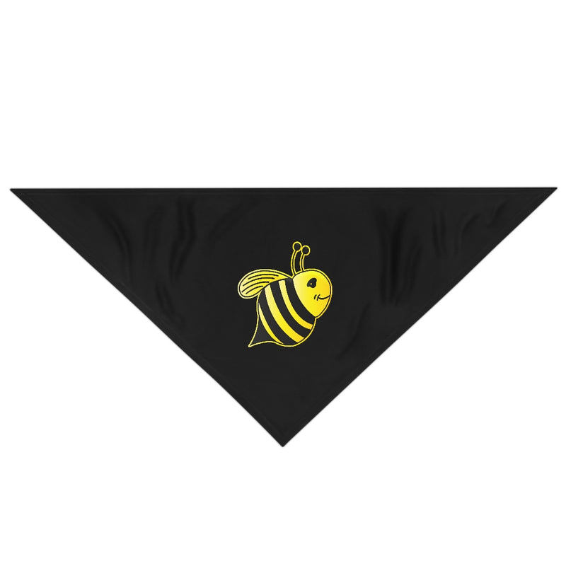 Pet Bandana - Bee (Black)
