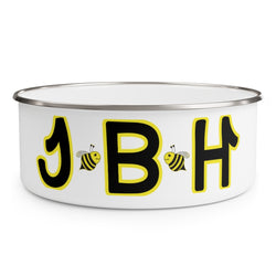 White - Enamel Bowl - JBH