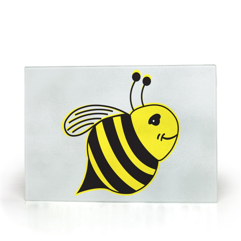 Glass Cutting Boards - Bee
